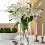  Fragrant White Lily Bouquet