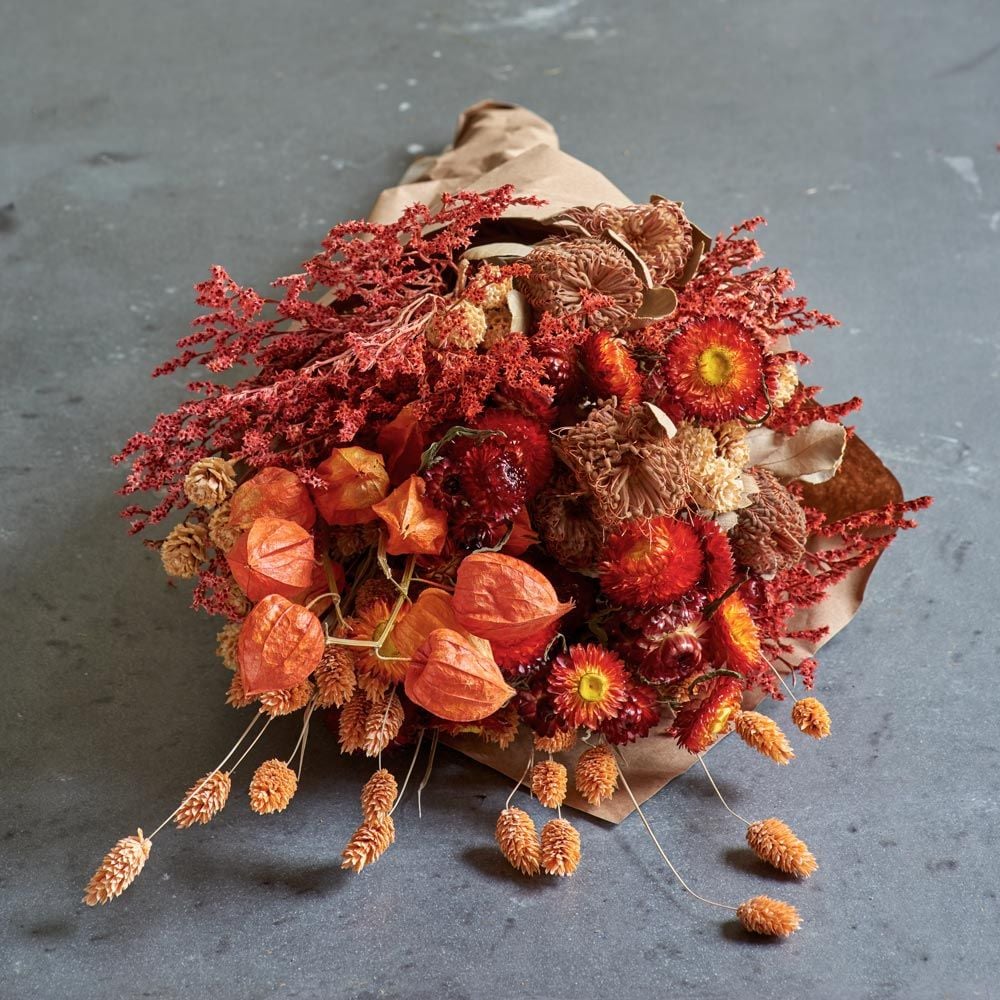 Flame Dried Bouquet