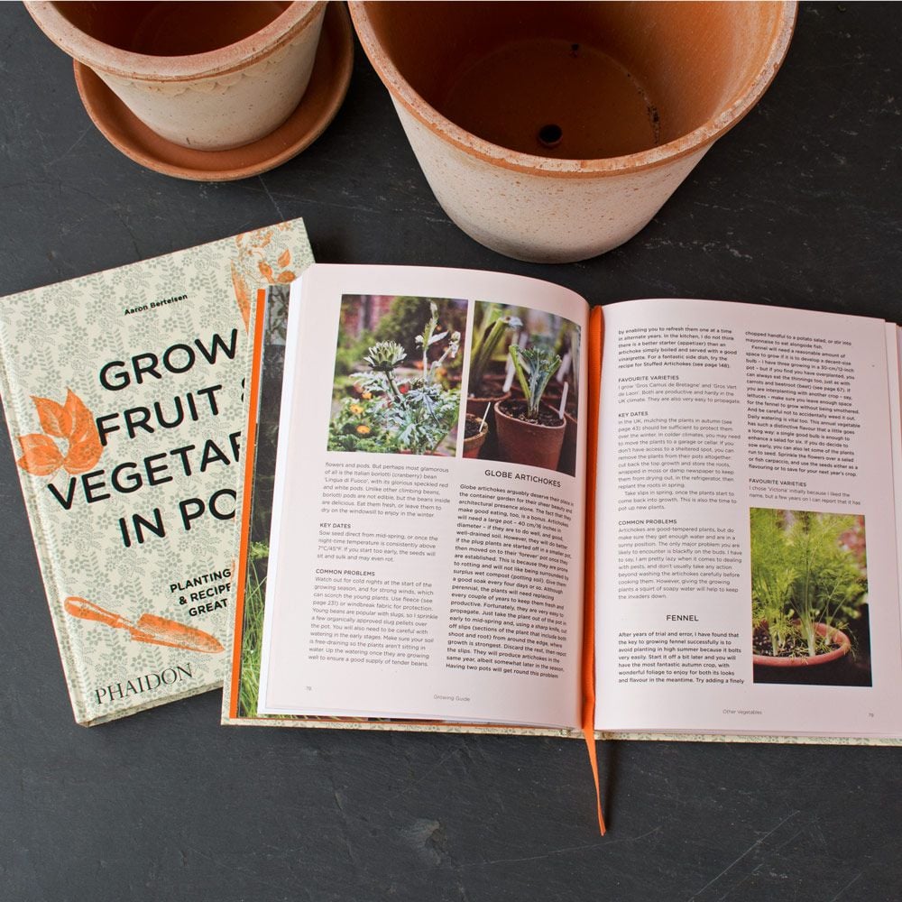 Grow Fruit and Vegetables in Pots Book