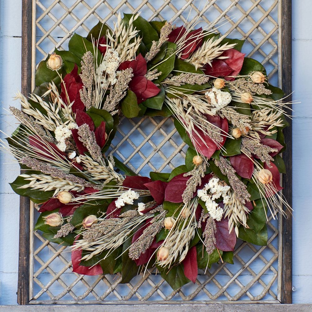 Snow on the Meadow Wreath