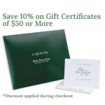 Discounted Gift Certificates Available Now