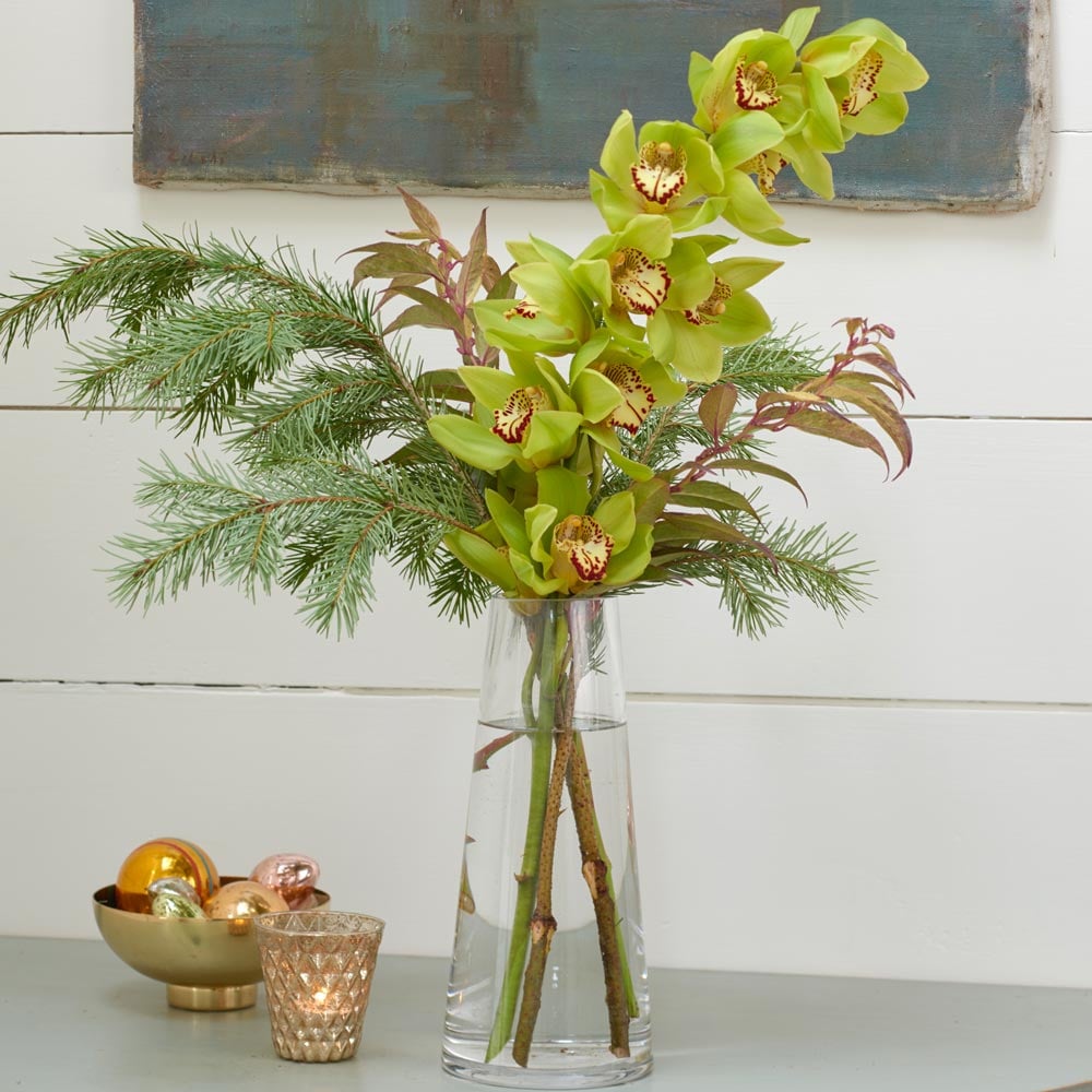 Winter's Grace Cymbidium Bouquet