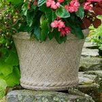  Milano Basket Weave Planter