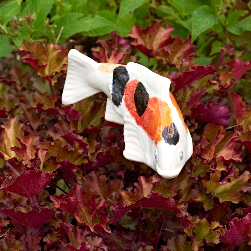 Koi Ceramic Fish | White Flower Farm