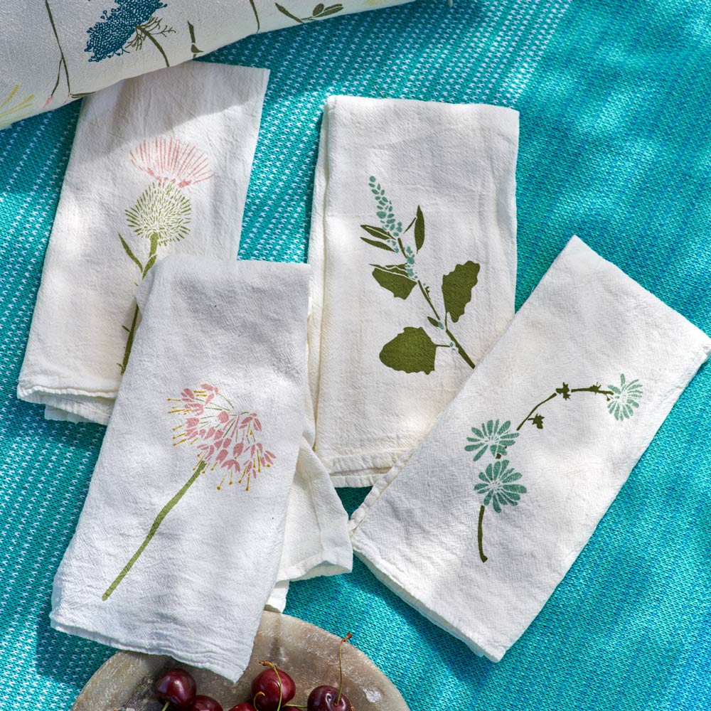 Floral Picnic Napkins - Set of 4