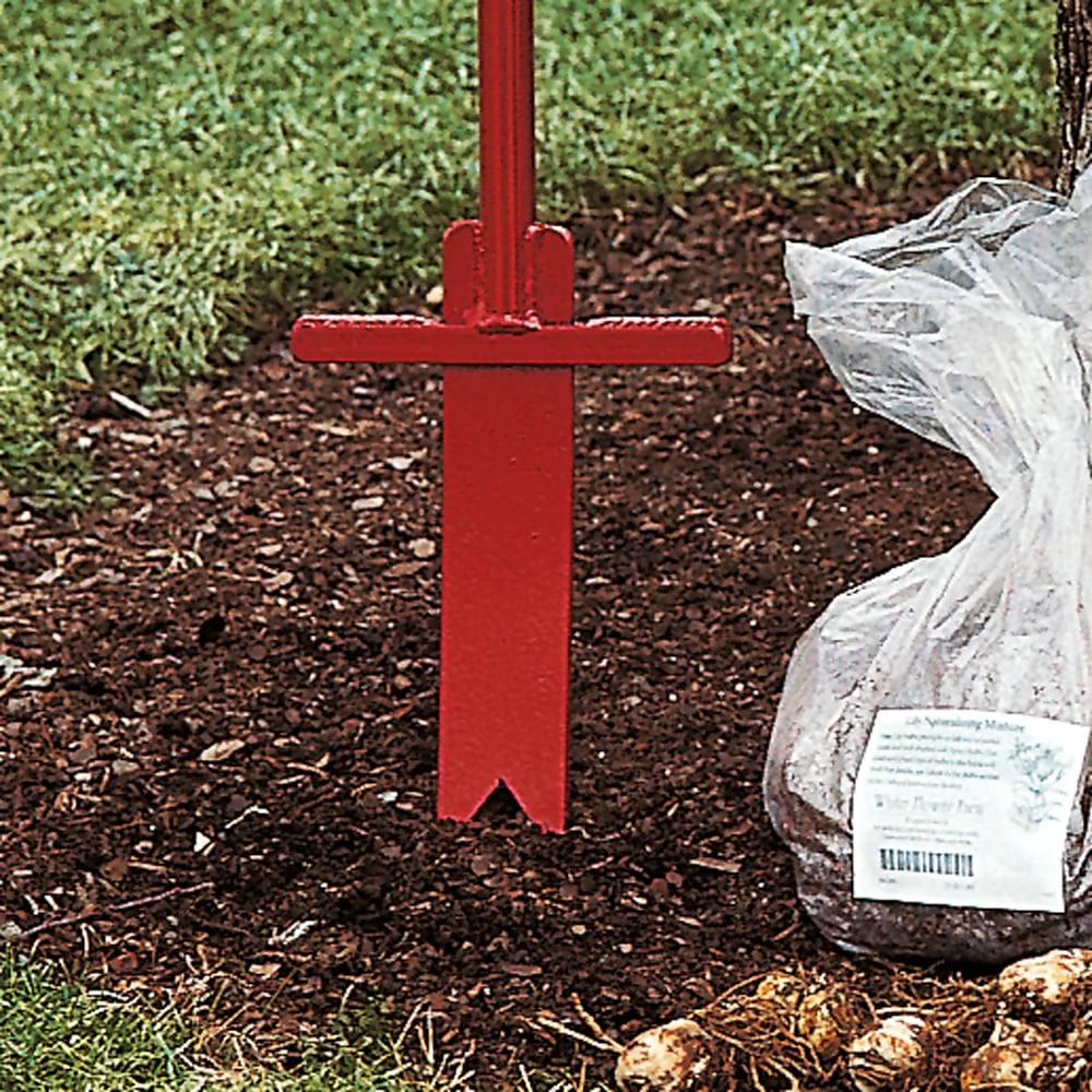 Bulb Planter for Naturalizing White Flower Farm