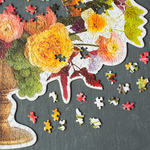  Bouquet-Shaped Floral Puzzle