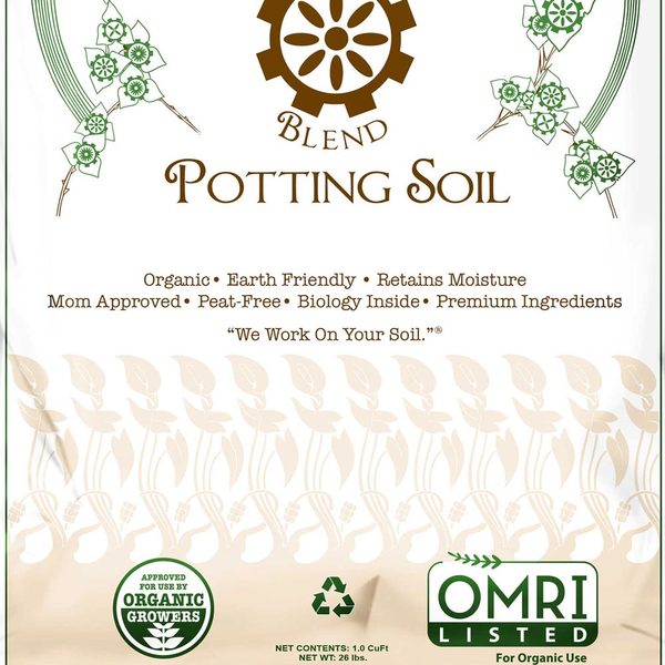 Organic Mechanics® Premium Blend Potting Soil White Flower Farm