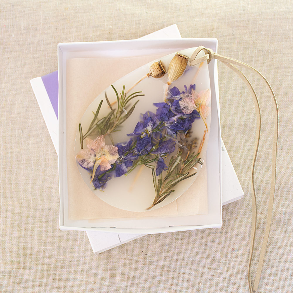 Lavender Botanical Wax Sachet