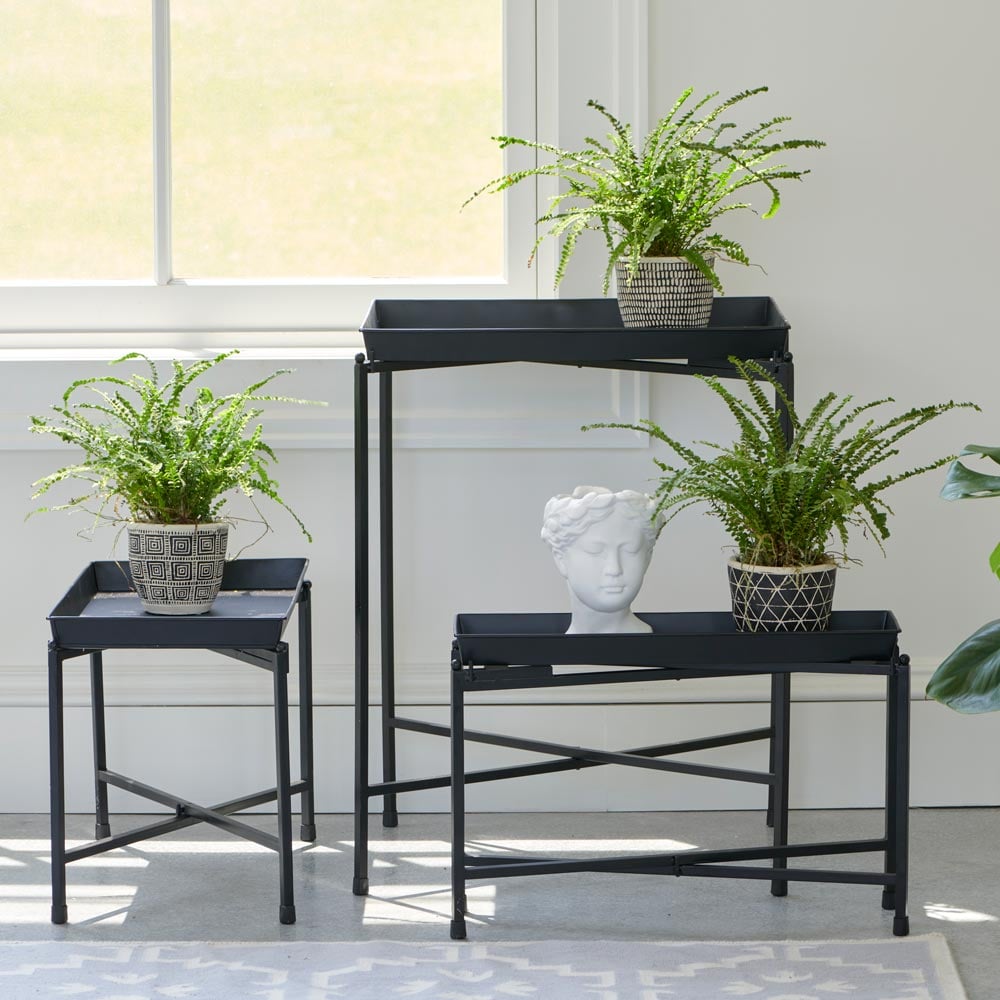 Rectangular Folding Plant Stand