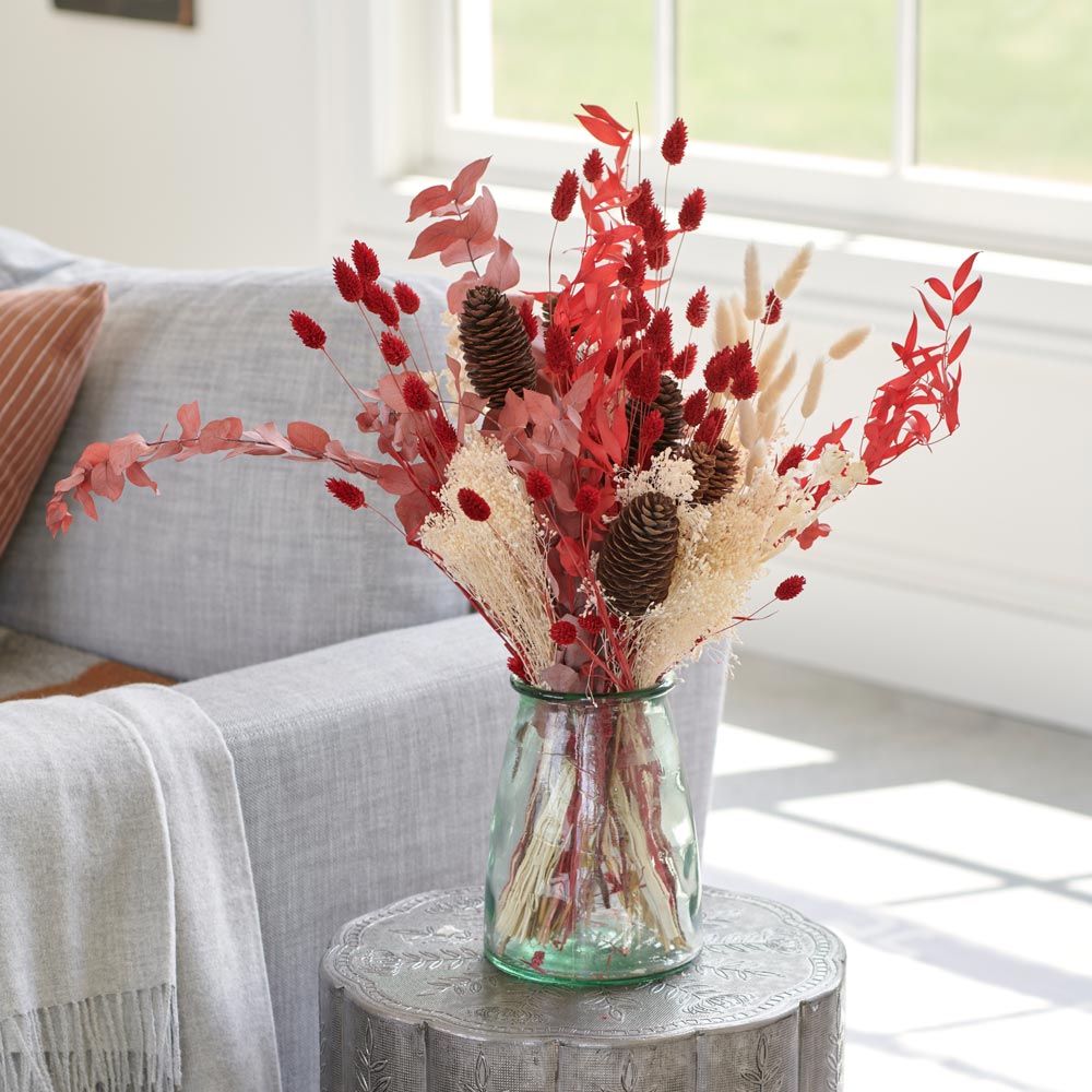 Candy Cane Dried Bouquet