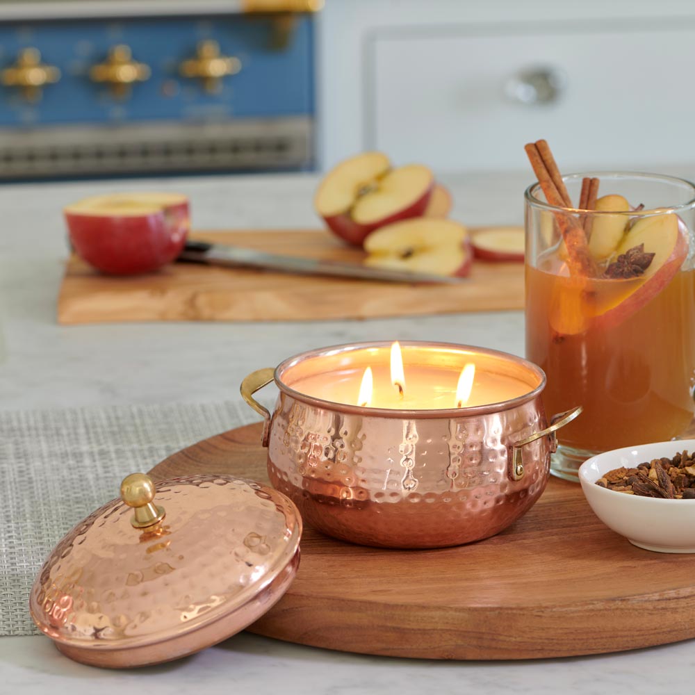 Spicy Apple Copper Pot Candle