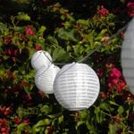  Glowing Globes Solar String Lights