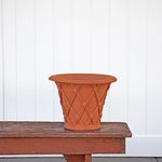  Flared Basket Weave Pot