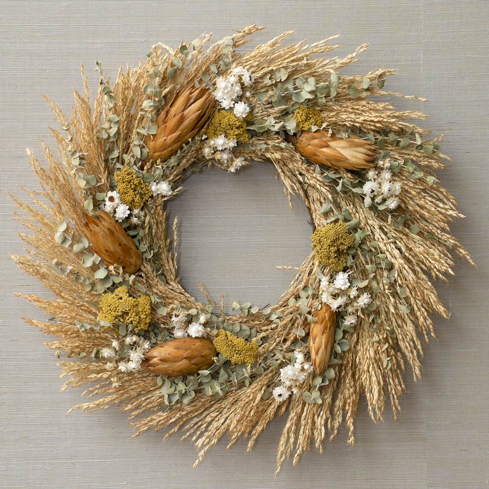 Nature’s Sunset Dried Wreath