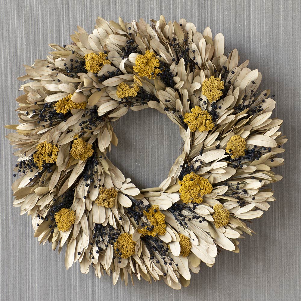 Sunny Skies Dried Wreath