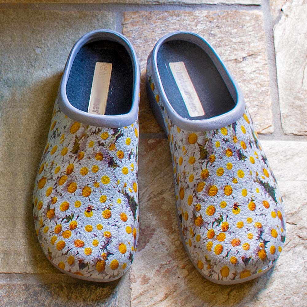 Rough & Ready Daisy Clogs - Standard Shipping Included