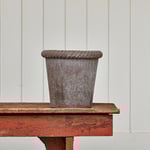 Roped Roman Pot and Saucer 10