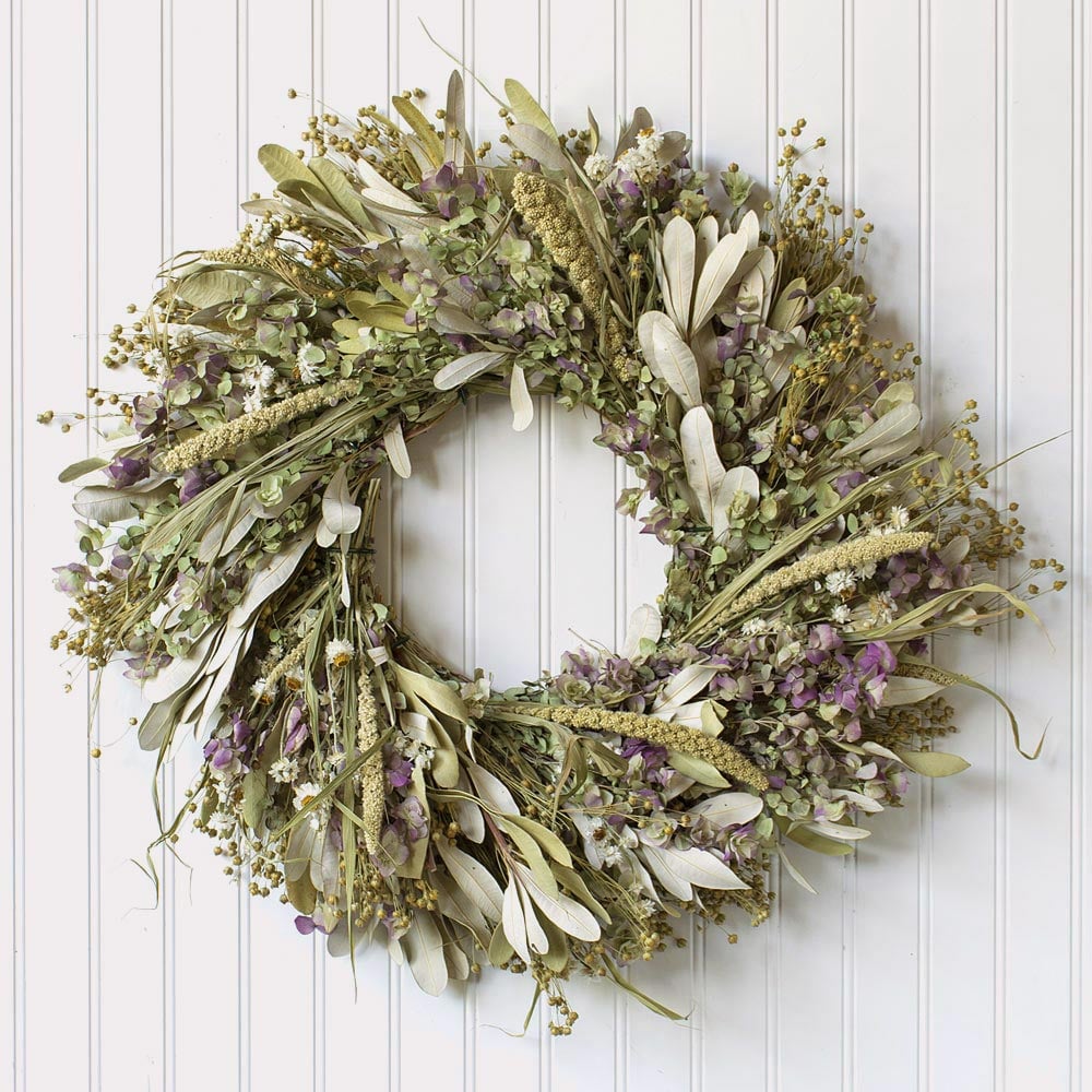 Misty Morning Dried Wreath