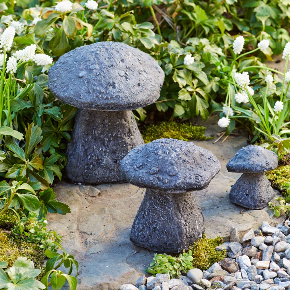 Enchanted Garden Mushroom Trio