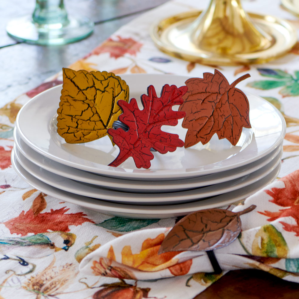 Autumn Leaf Napkin Rings, Set Of ubicaciondepersonas.cdmx.gob.mx