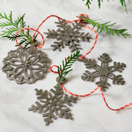  Handcrafted Steel Snowflakes