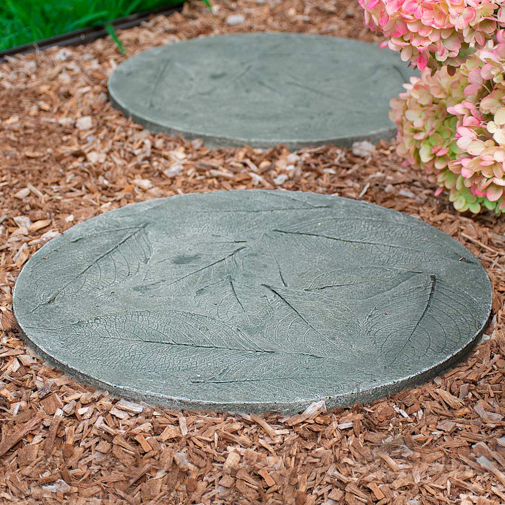 Hydrangea Leaf Stepping Stone