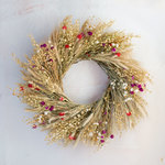  Flaxen Fields Wreath