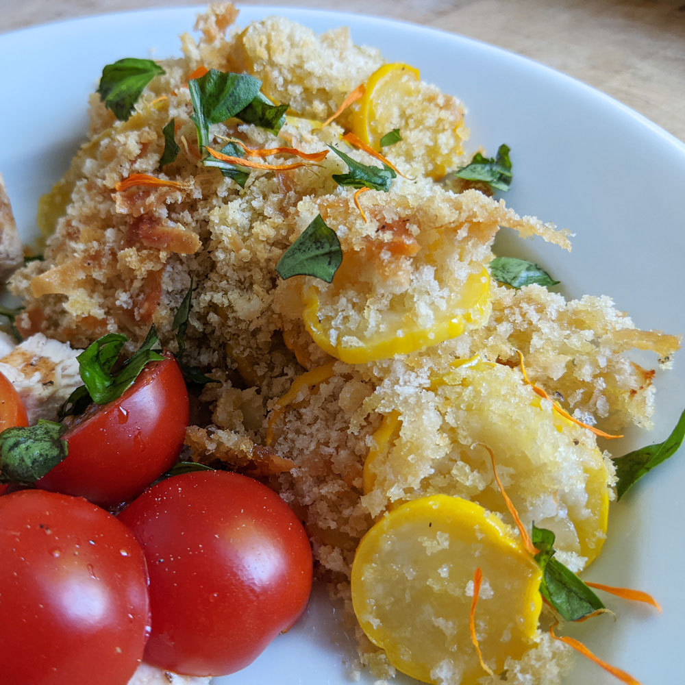 Squash 'Zephyr' White Flower Farm