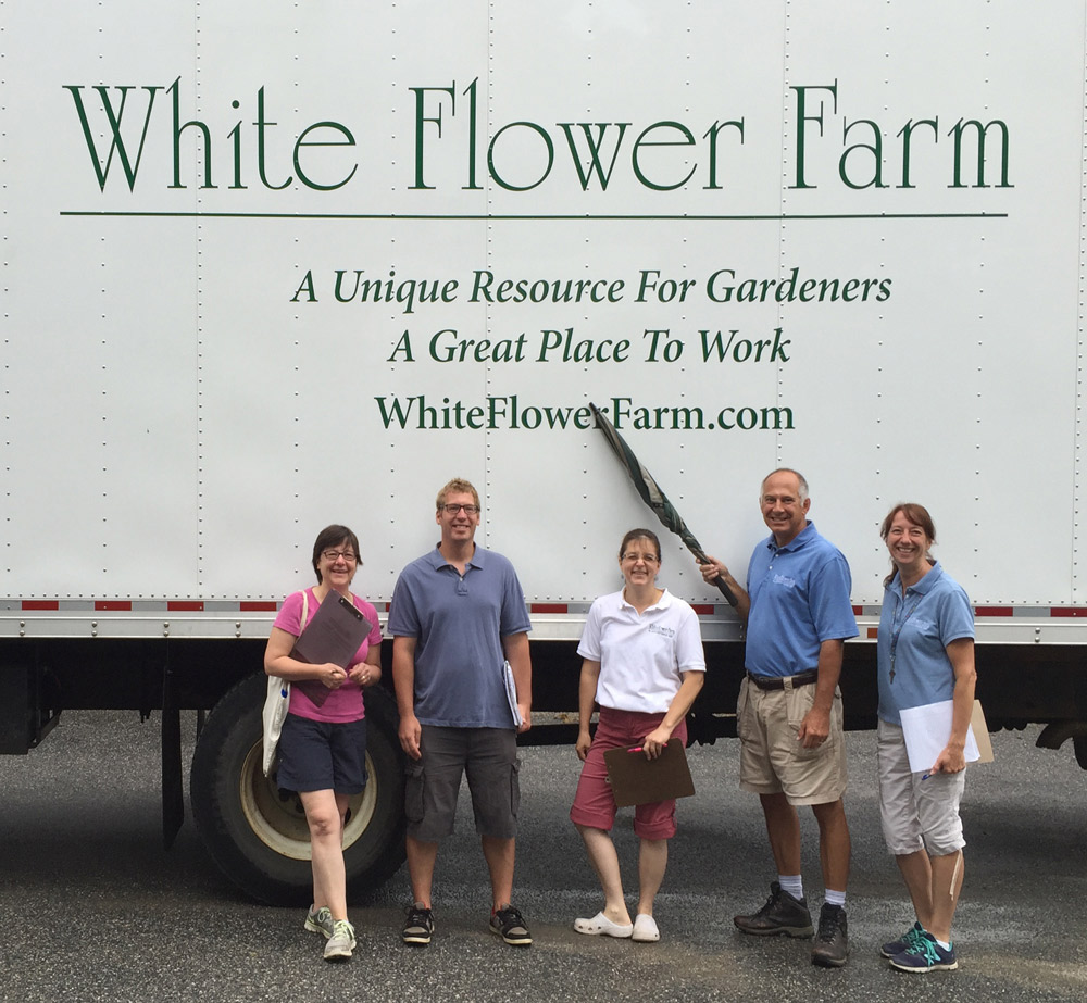 Working at White Flower Farm White Flower Farm