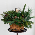  Chickadee Basket Centerpiece