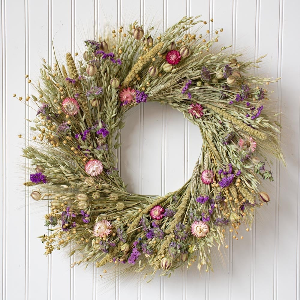 Dry Spring Wreath – ShopUrbanFarmgirlsCo