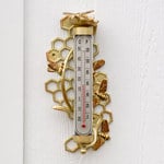  Honeycomb & Bee Wall Thermometer