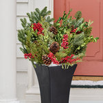 Bouquets with Holiday Greens