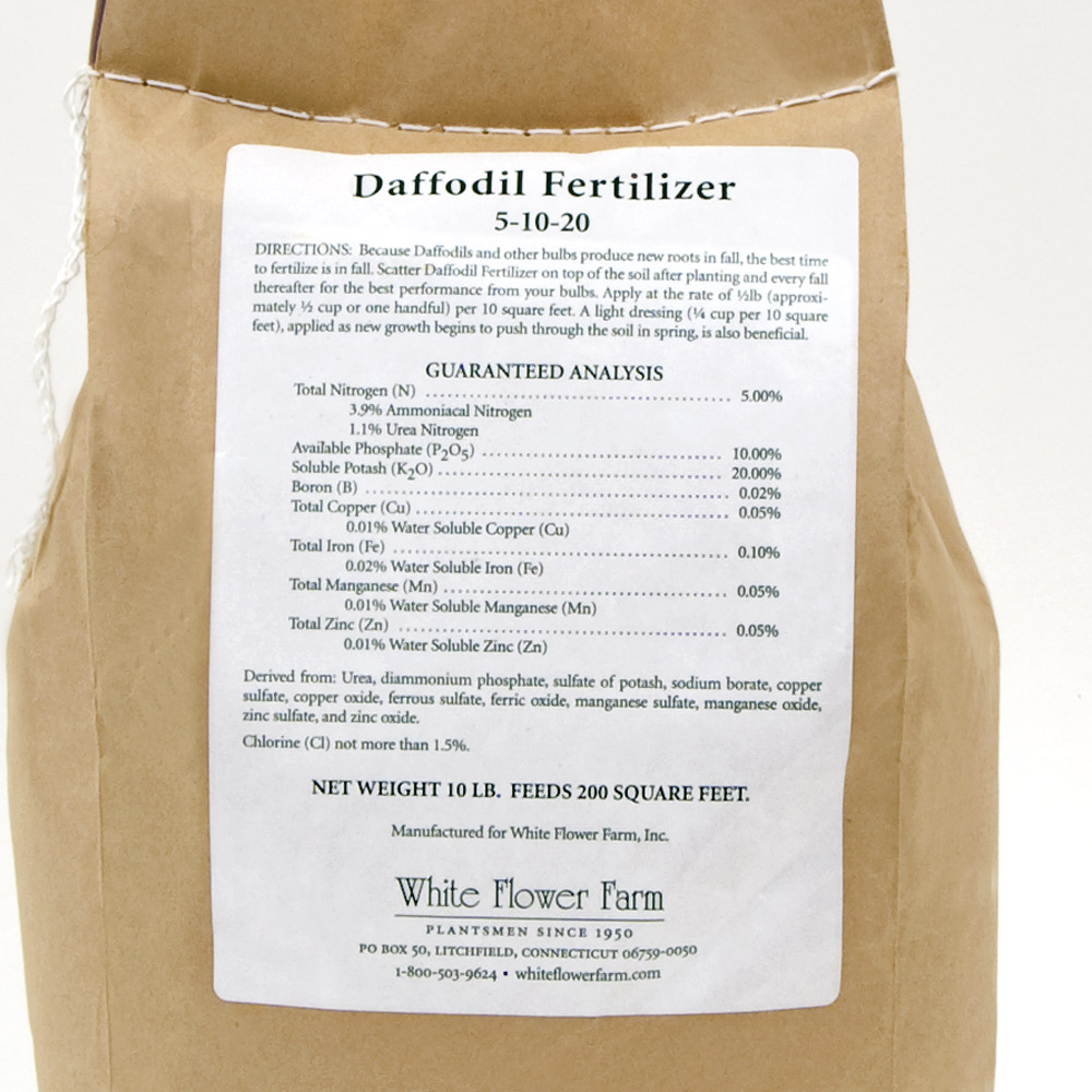 Daffodil Fertilizer, 10 lbs. White Flower Farm