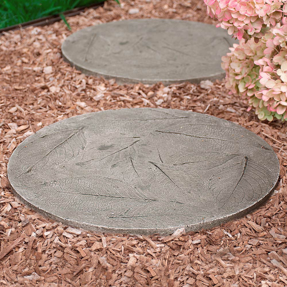 Hydrangea Leaf Stepping Stone