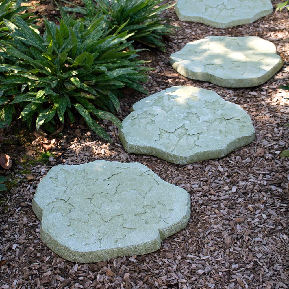 Maple Leaf Stepping Stone 