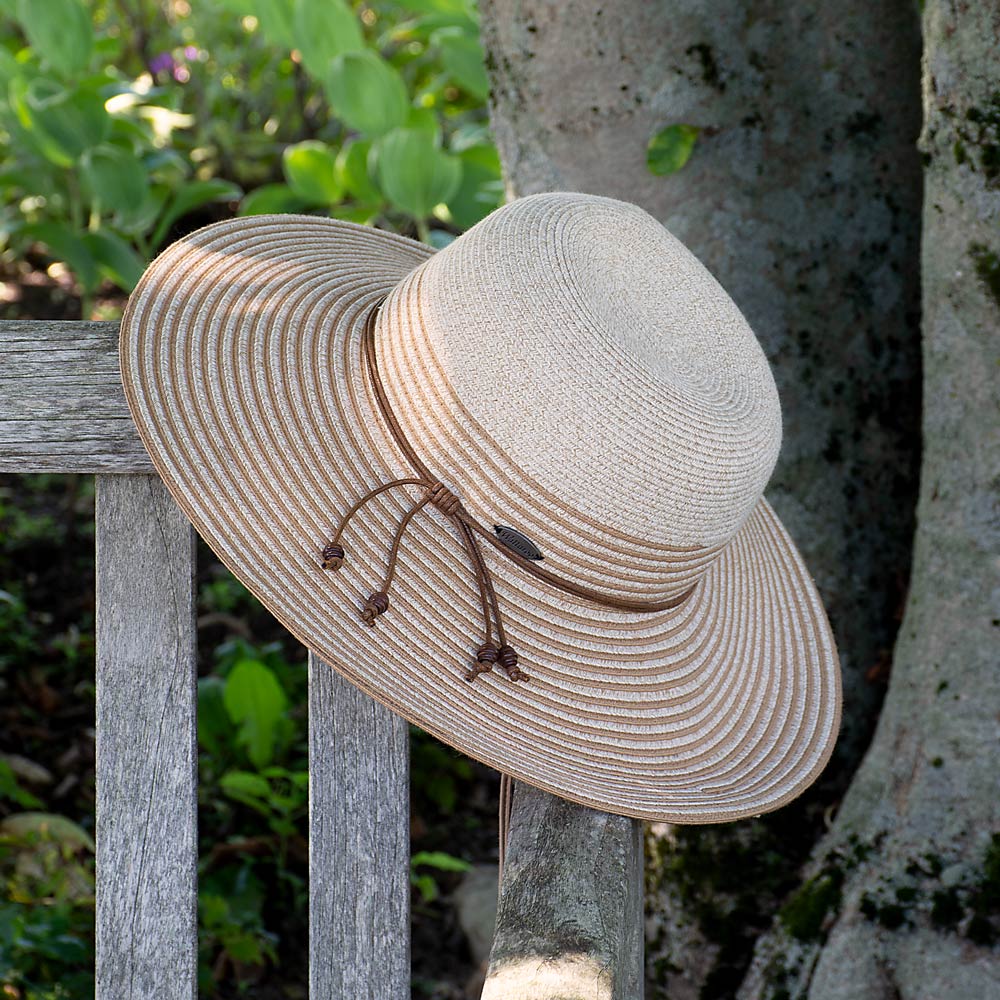 Shades of Tan Garden Hat