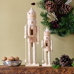  Natural Wood Holiday Nutcrackers