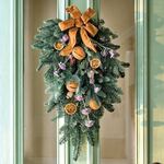  Spiced Orange Holiday Wreath and Swag