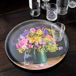  Bountiful Bouquet Round Tray