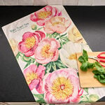  WFF Vintage Peonies Tea Towel – Standard Shipping Included