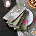 Autumn Greens Toile Napkins, Set of 4 - Standard Shipping Included  Autumn Greens Toile Napkins, Set of 4 - Standard Shipping Included