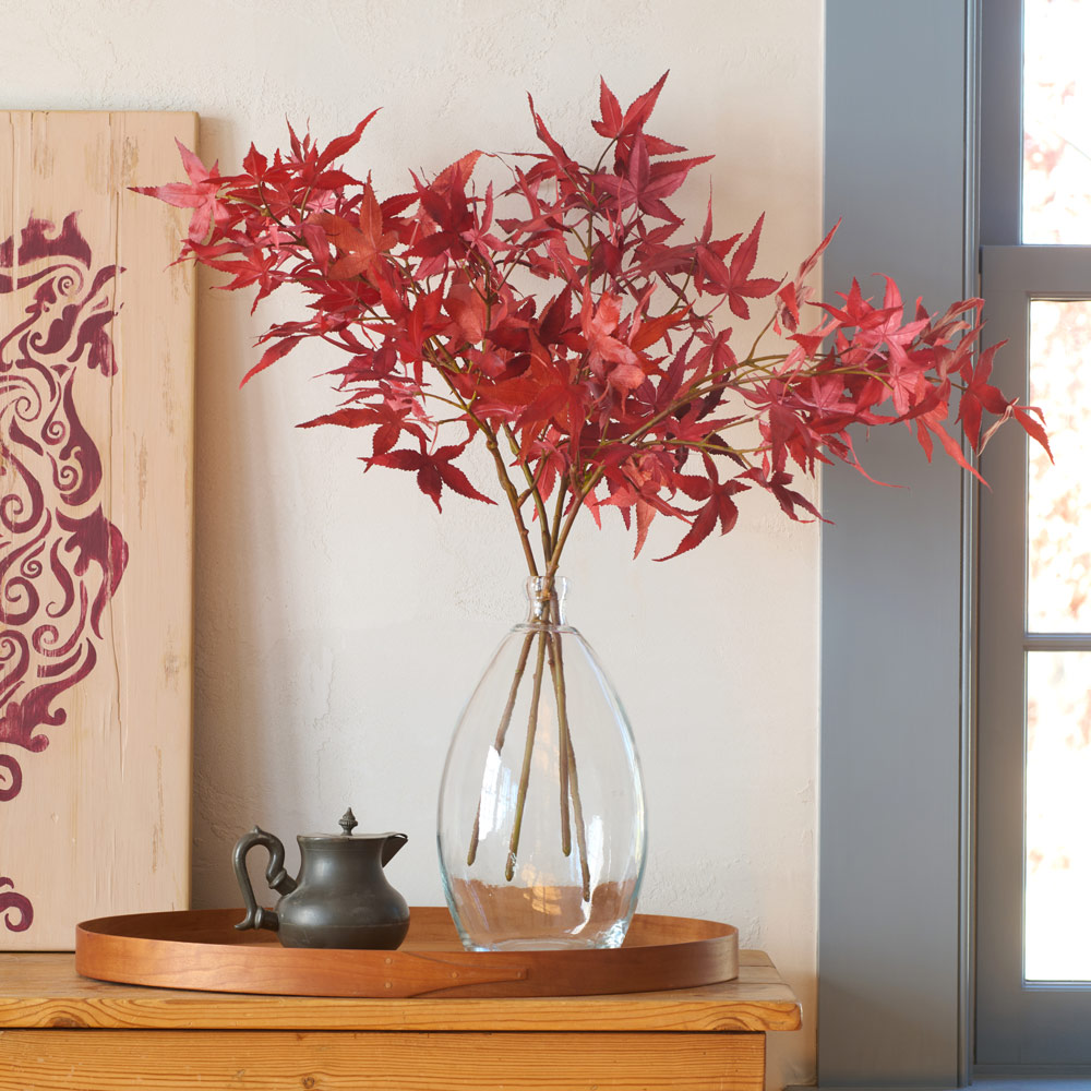 Crimson Japanese Maple Faux Stems | White Flower Farm