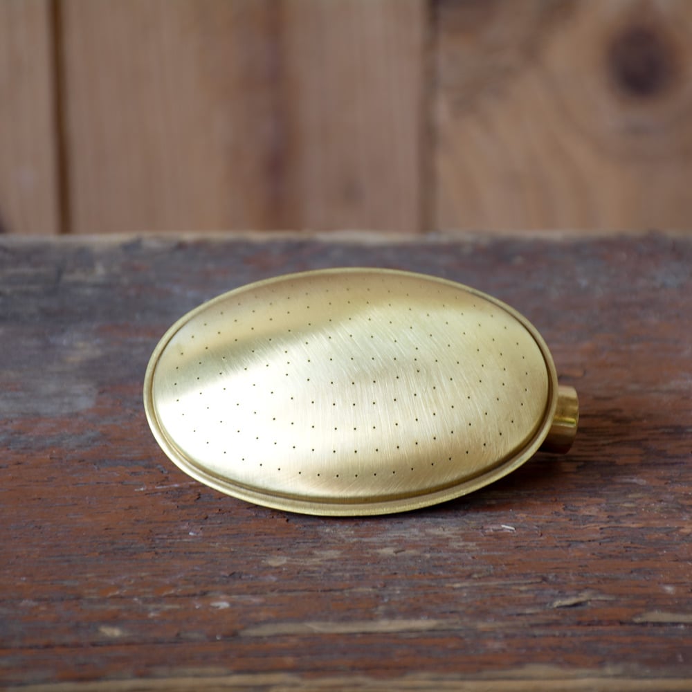 Haws Brass Oval Rose - Extra Fine Spray