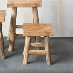 Teak Wood Plant Stand, small