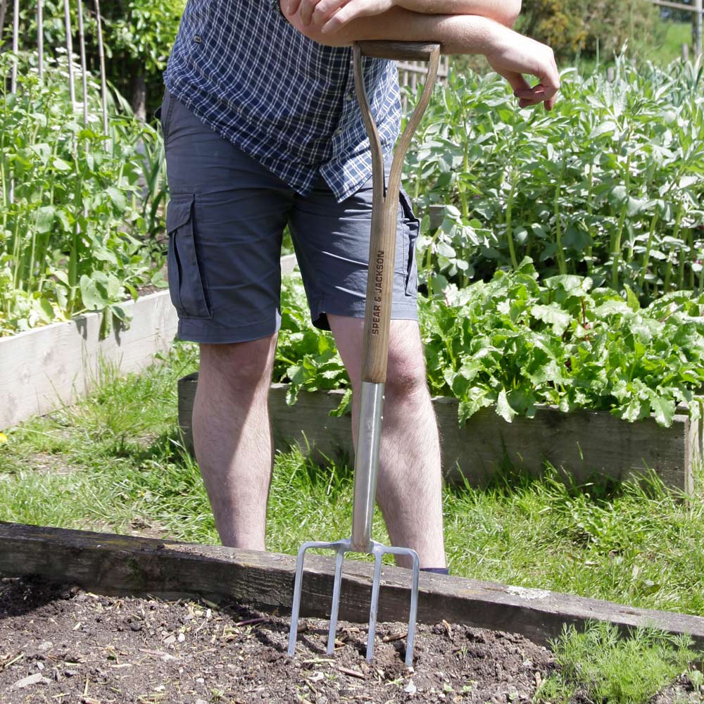 Spear Jackson Traditional Digging Fork White Flower Farm