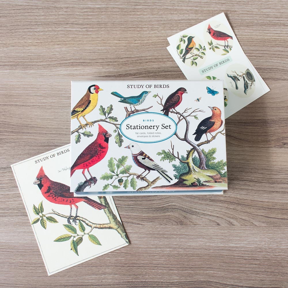 Study of Birds Stationery Set