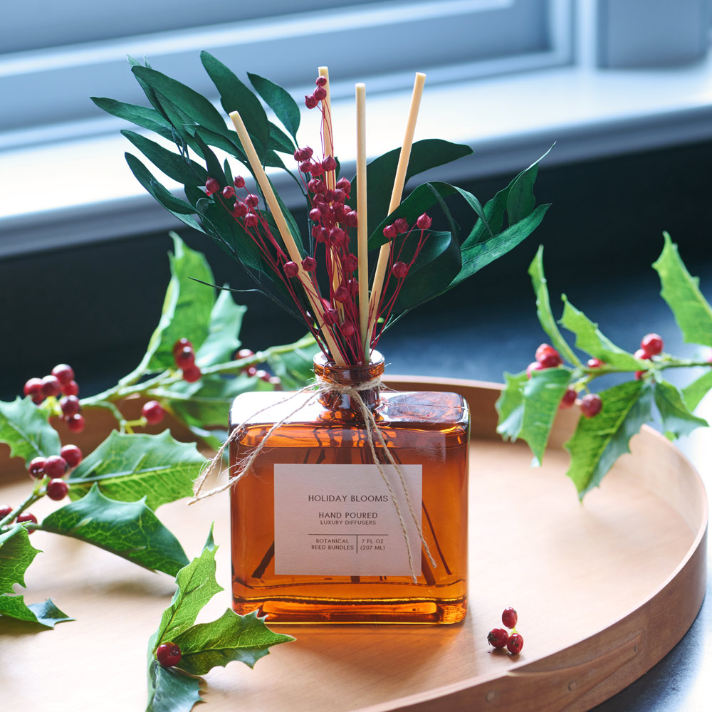 Holiday Blooms Bouquet Diffuser White Flower Farm