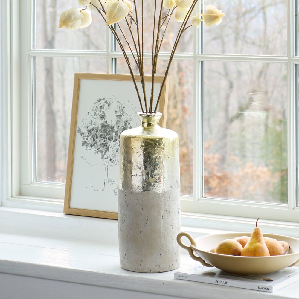 Touch of Gold Vase